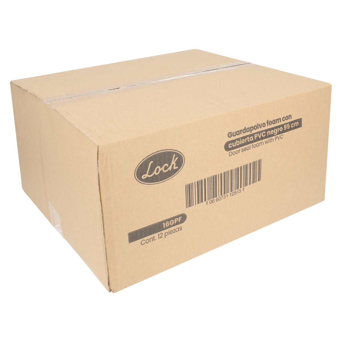 GUARDAPOLVO FOAM CON CUBIERTA PVC NEGRO 95 CM LOCK