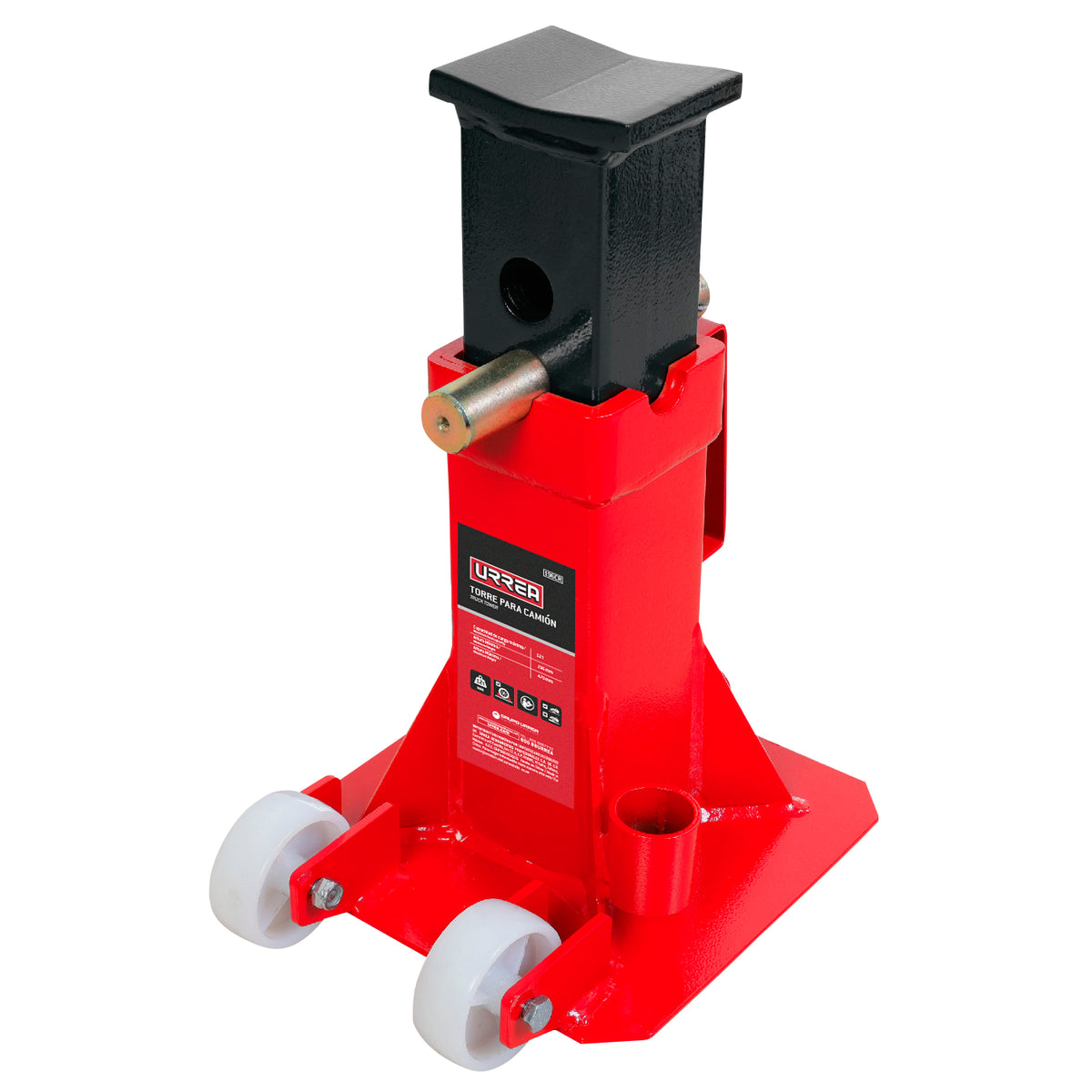 TORRES PARA CAMIÓN DE HIERRO FUNDIDO 12 TON CON RUEDAS, 2 PIEZAS URREA