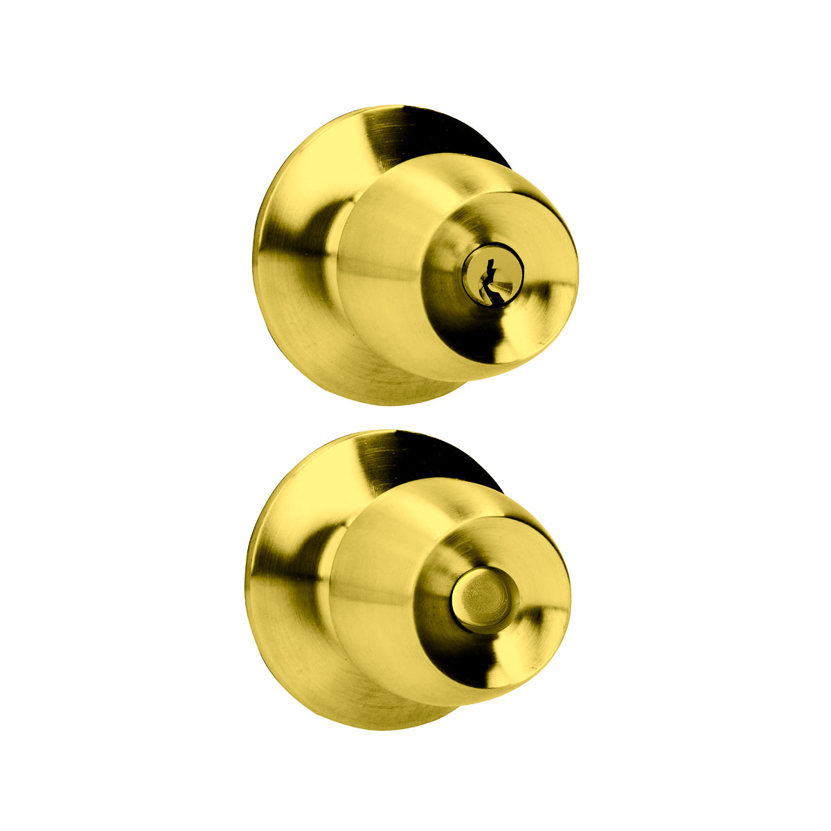 POMO CILÍNDRICO MEDIA COPA FUNCIÓN ENTRADA, LATÓN BRILLANTE, LLAVE ESTÁNDAR, BLÍSTER PROLOK 37POP