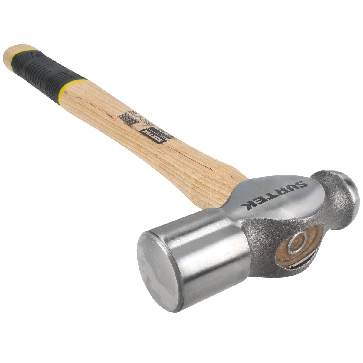 MARTILLO PULIDO DE BOLA CON MANGO DE MADERA CON GRIP DE 18", 40 OZ SURTEK