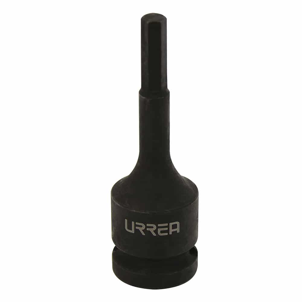 DADO DE IMPACTO CON PUNTA HEXAGONAL EN PULGADAS CUADRO DE 1/2", 1/2" URREA