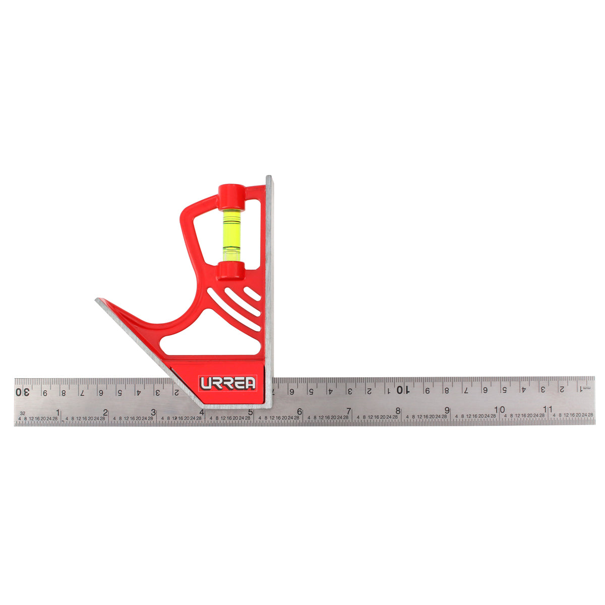 ESCUADRA COMBINACIÓN UNIVERSAL MAGNÉTICA 12" CON MANGO DE ZAMAC URREA