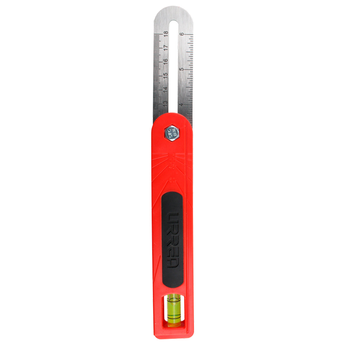 ESCUADRA FALSA 7" CON MANGO DE PLÁSTICO URREA