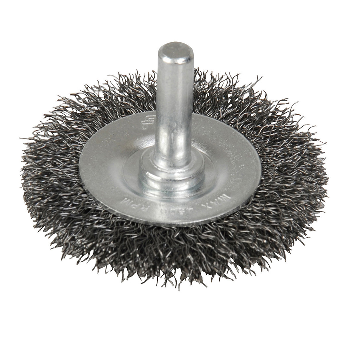 CARDA COPA ONDULADA ALAMBRE DELGADO 2" X 0.17 CON ZANCO 1/4" FOY C327