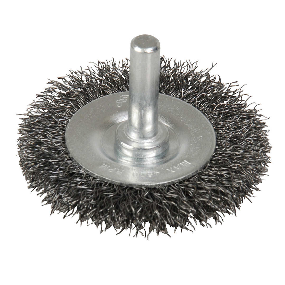 CARDA COPA ONDULADA ALAMBRE DELGADO 3" X 0.30 CON ZANCO 1/4" FOY C332