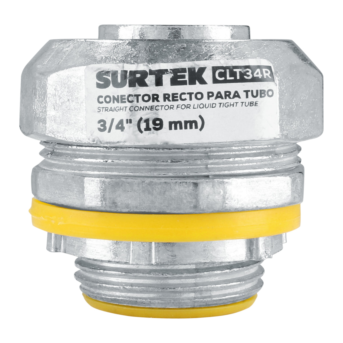 CONECTOR RECTO PARA TUBO LIQUID TIGHT 3/4" SURTEK