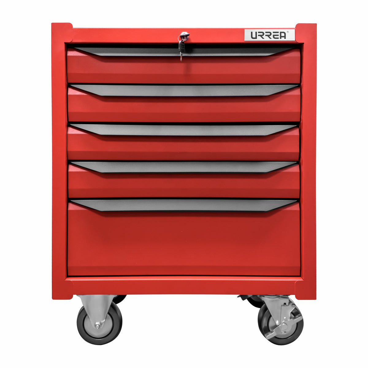 GABINETE MÓVIL 5 GAVETAS 27" MANIJA COLOR NEGRO SERIA IN URREA IN27M5