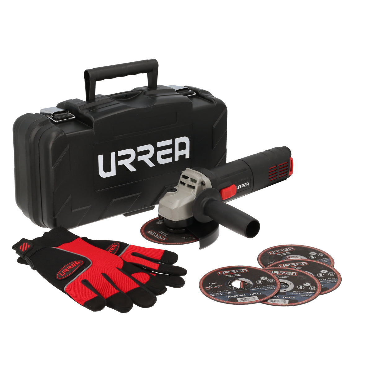 JUEGO DE MINI ESMERILADORA CON ACCESORIOS, 7 PIEZAS URREA JP7