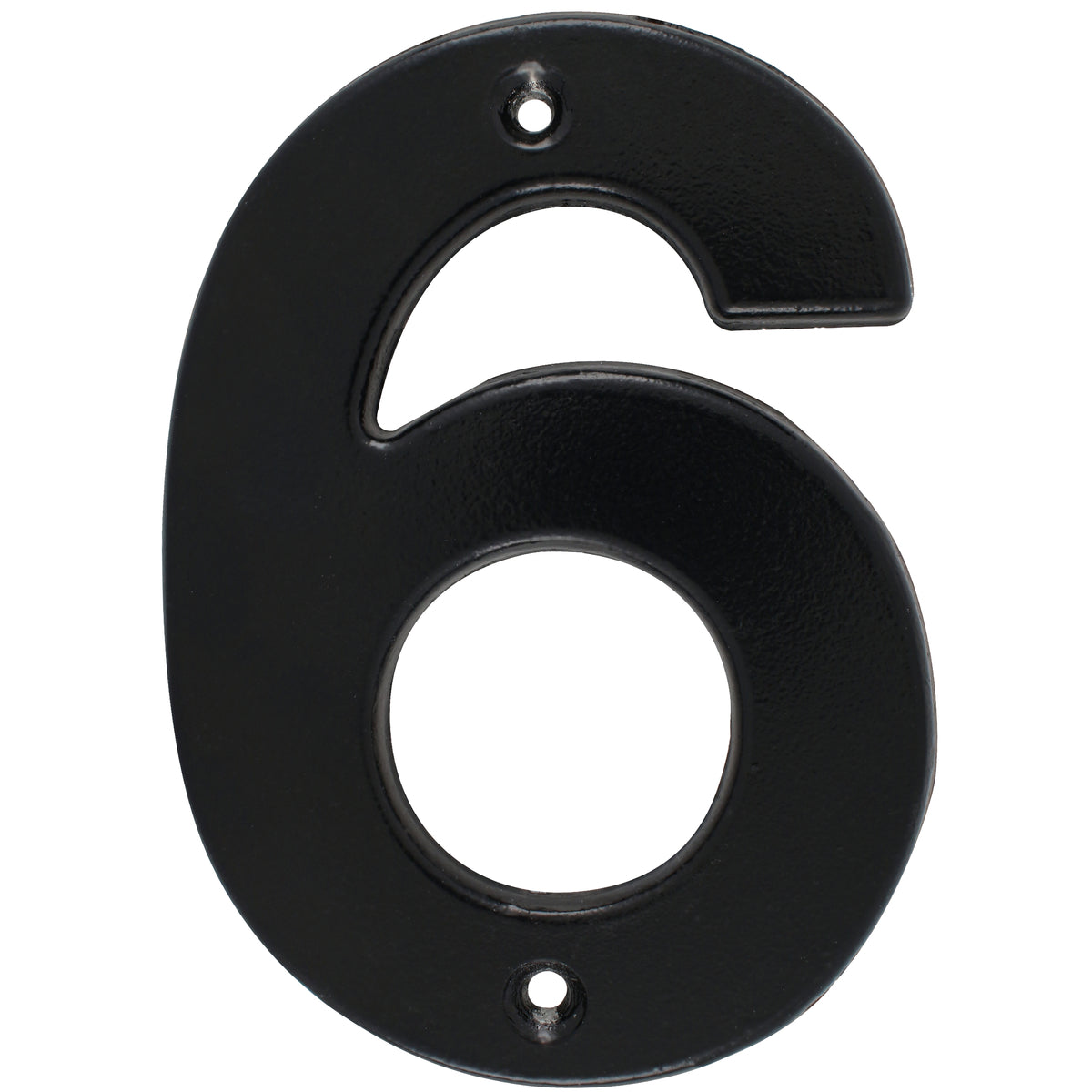 NÚMERO 6 BOLD 4" NEGRO LOCK