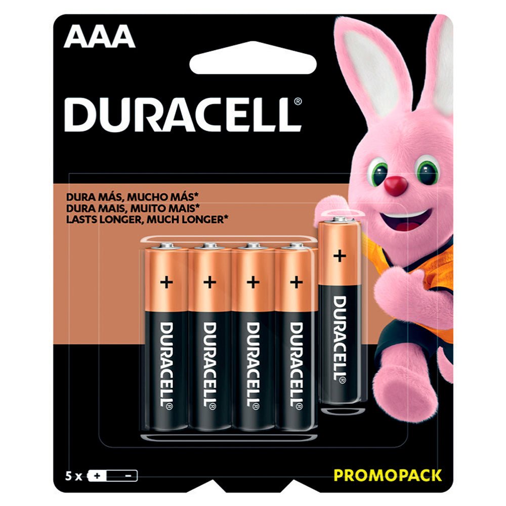PILA ALCALINA DURACELL® "AA"  5 PIEZAS SURTEK