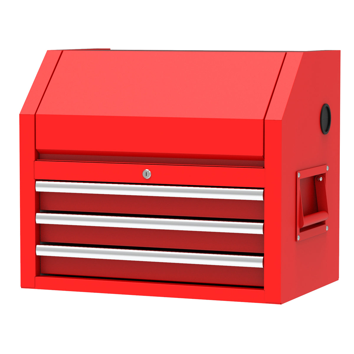 GABINETE SUPERIOR 3 GAVETAS COLOR ROJO SERIE P 27" URREA