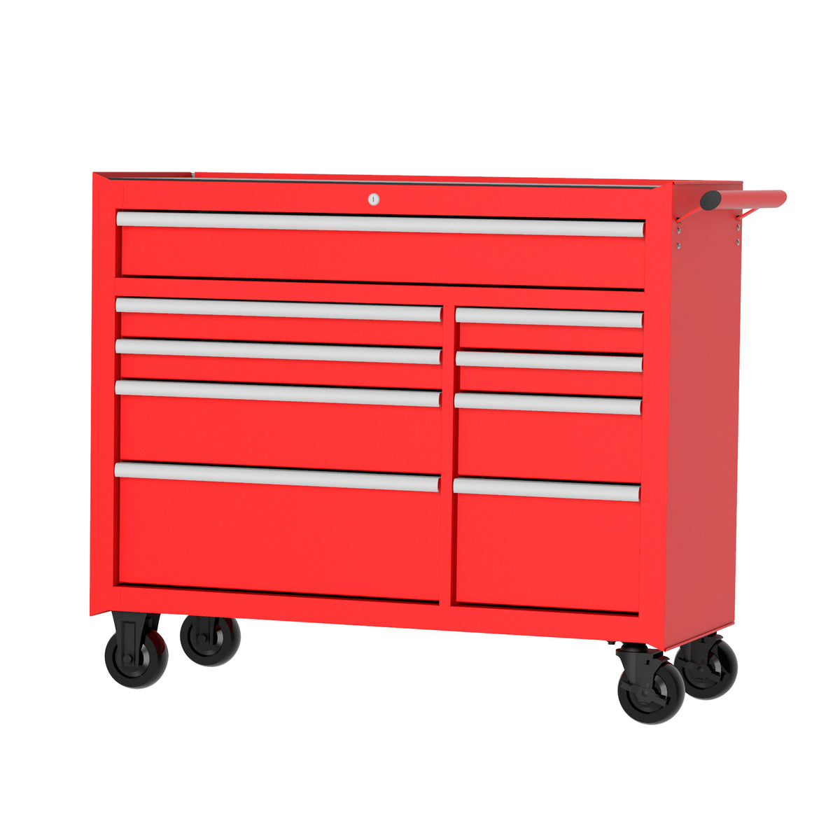 GABINETE MÓVIL 15 GAVETAS COLOR ROJO SERIE P 46" URREA