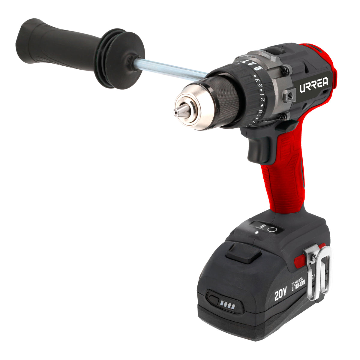 ROTOMARTILLO DE IMPACTO 1/2" A BATERÍA LITIO-ION 20 V, 70 NM URREA RB1120A