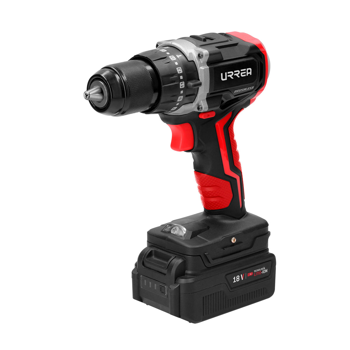 ROTOMARTILLO 1/2" A BATERÍA LITIO-ION 18 V URREA RI1018