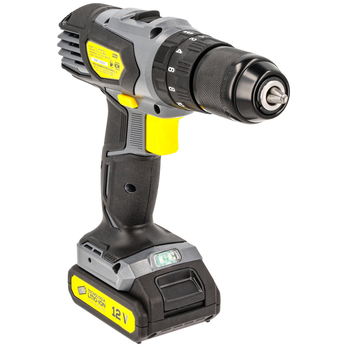 TALADRO/ATORNILLADOR 3/8" BATERÍA DE LI-ION 12 V 28 NM SURTEK