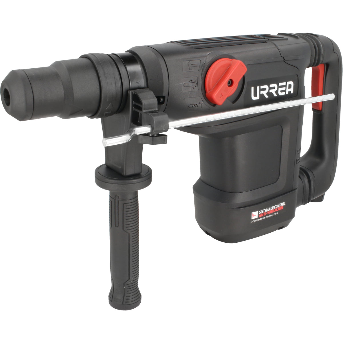 ROTOMARTILLO ELECTRONEUMÁTICO SDS MAX 1200W, 120V, 10J, 325 - 514 RPM URREA