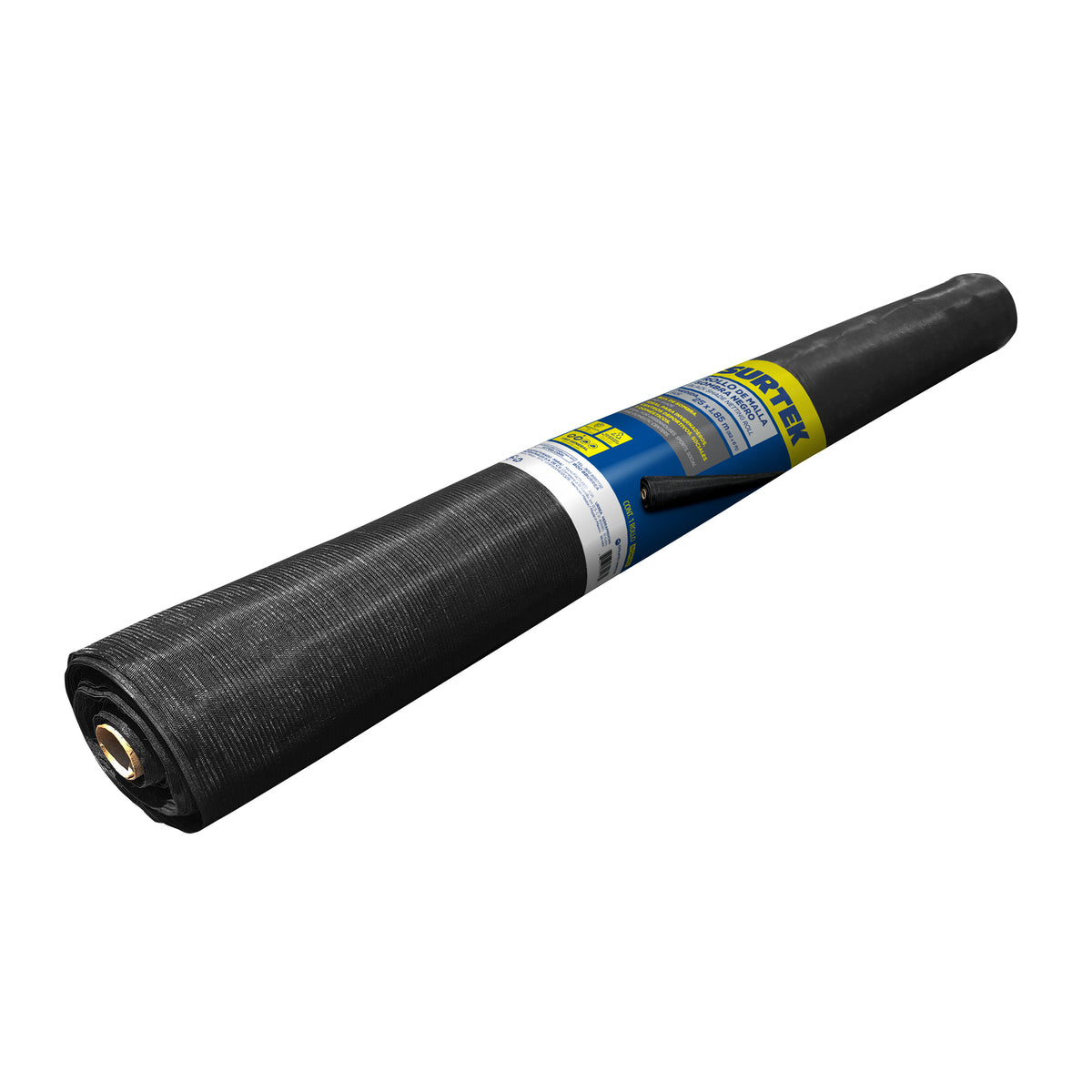 ROLLO DE MALLA SOMBRA COLOR NEGRO 25 M X 1.85 M SURTEK ROM25