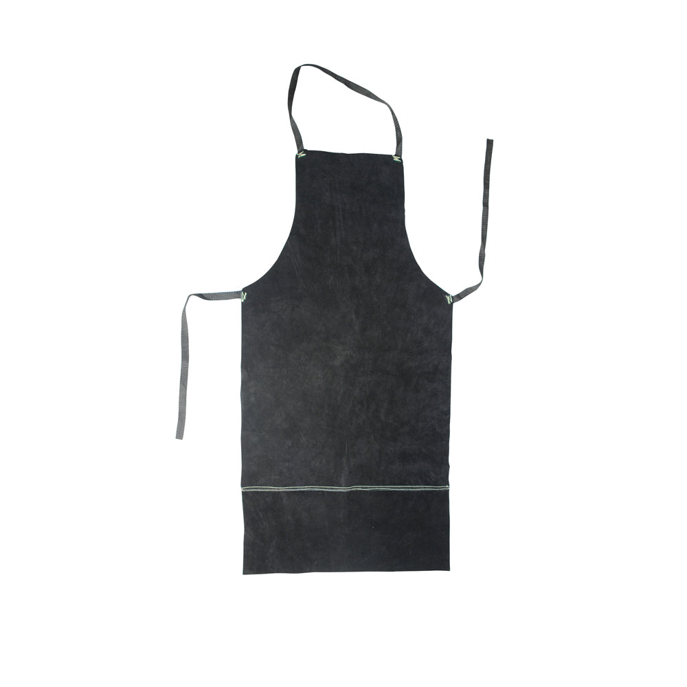 MANDIL DE CARNAZA PARA SOLDAR COLOR NEGRO, 1 M URREA