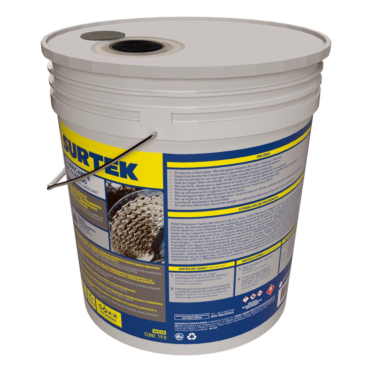 ACEITE AFLOJATODO 19 LT SURTEK WS19 - URREA SHOP