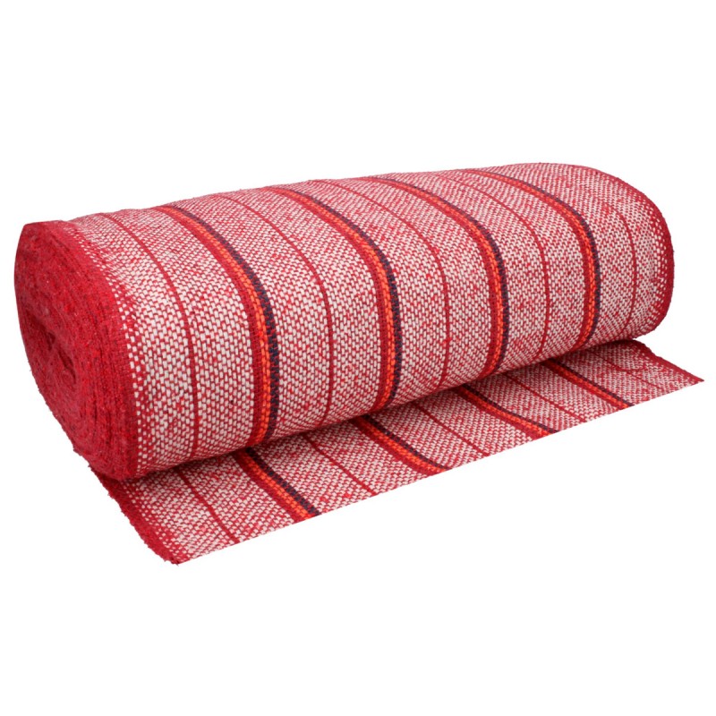 JERGA EN ROLLO 45 CM X 25 M ROJA FOY
