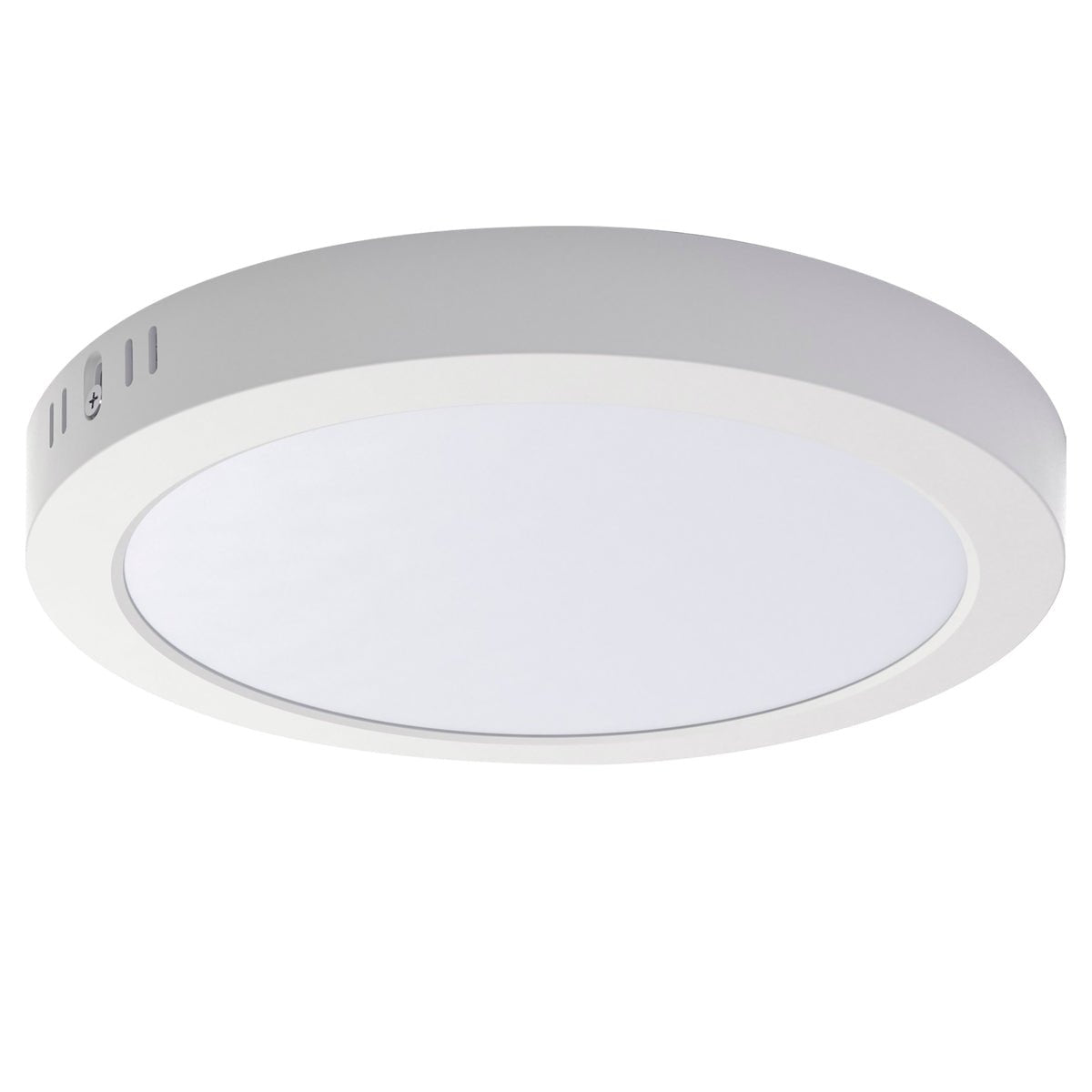 LUMINARIO DE LED DE SOBREPONER REDONDO 12 W, LUZ DE DÍA SURTEK LUSR12 - URREA SHOP