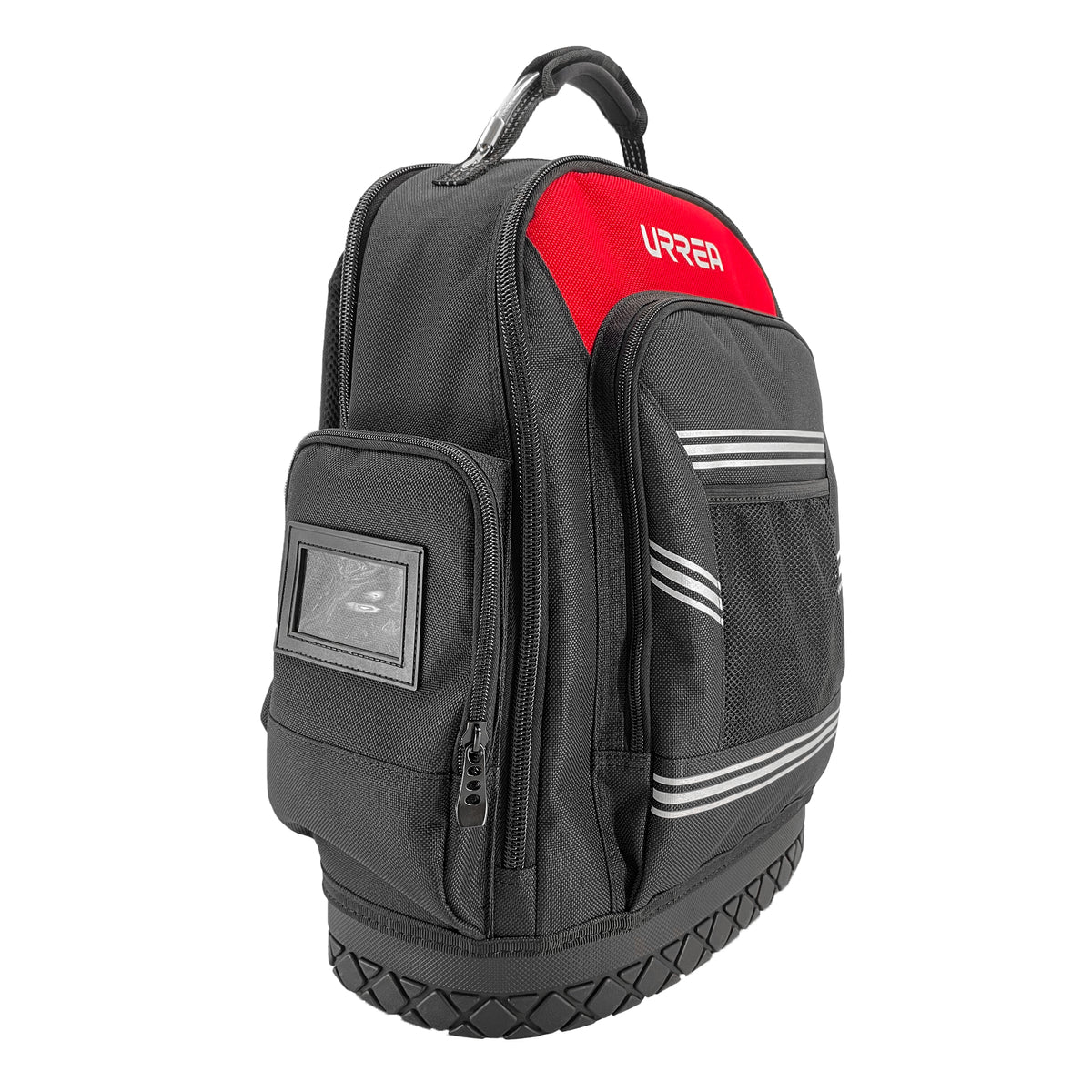 MOCHILA PORTAHERRAMIENTAS DE POLIÉSTER EXTRAÍBLE 17"X13"X10", C/ASA ALAMBRE URREA MPE - URREA SHOP