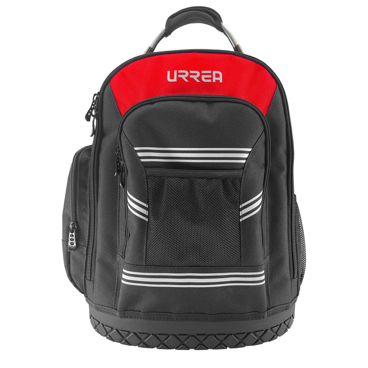 MOCHILA PORTAHERRAMIENTAS DE POLIÉSTER EXTRAÍBLE 17"X13"X10", C/ASA ALAMBRE URREA MPE - URREA SHOP