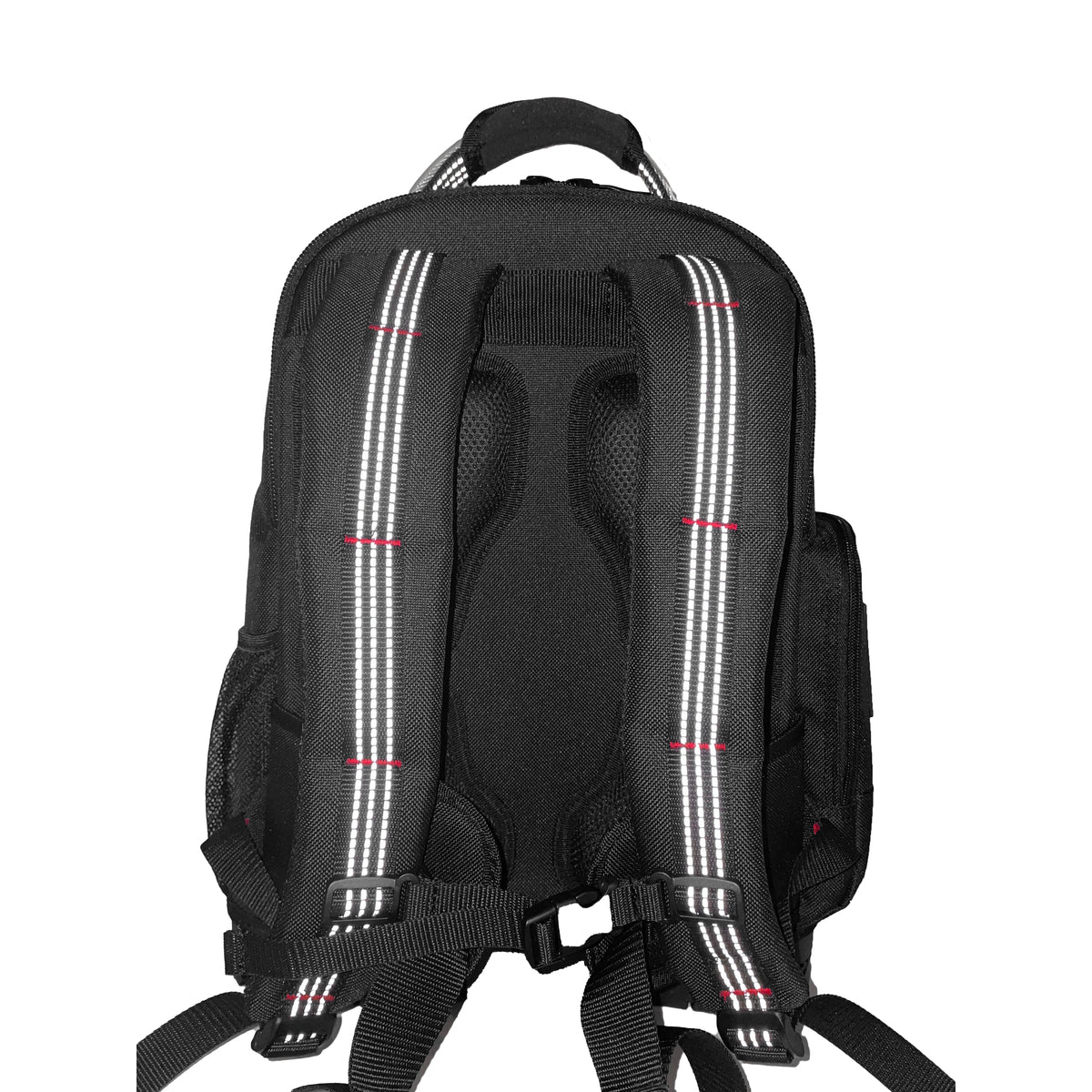 MOCHILA PORTAHERRAMIENTAS DE POLIÉSTER EXTRAÍBLE 17"X13"X10", C/ASA ALAMBRE URREA MPE - URREA SHOP