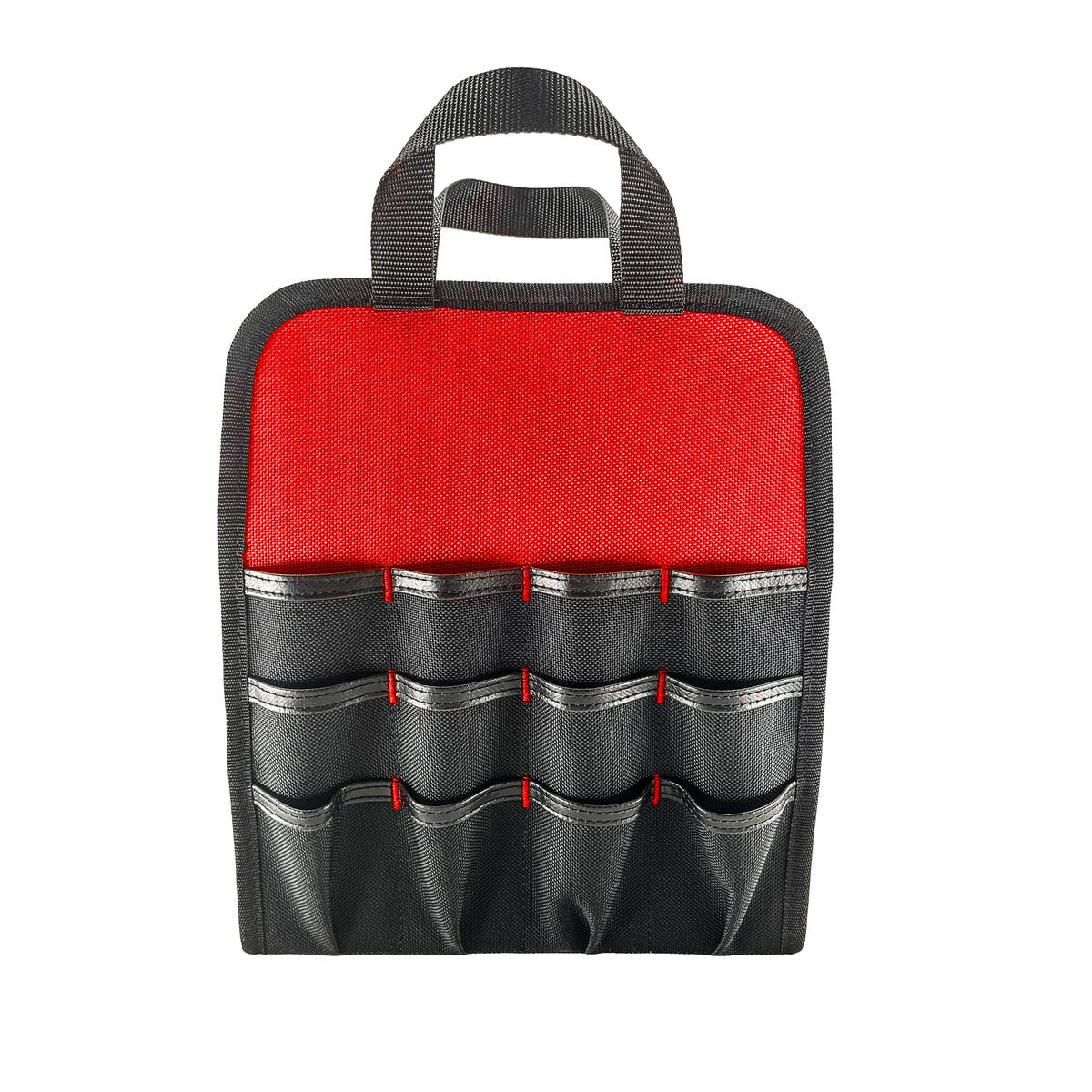 MOCHILA PORTAHERRAMIENTAS DE POLIÉSTER EXTRAÍBLE 17"X13"X10", C/ASA ALAMBRE URREA MPE - URREA SHOP