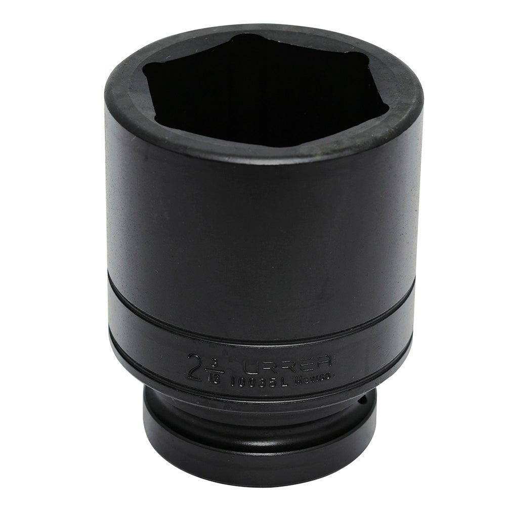DADO DE IMPACTO LARGO EN PULGADAS CUADRO DE 1", 6 PUNTAS, 2-3/16" URREA