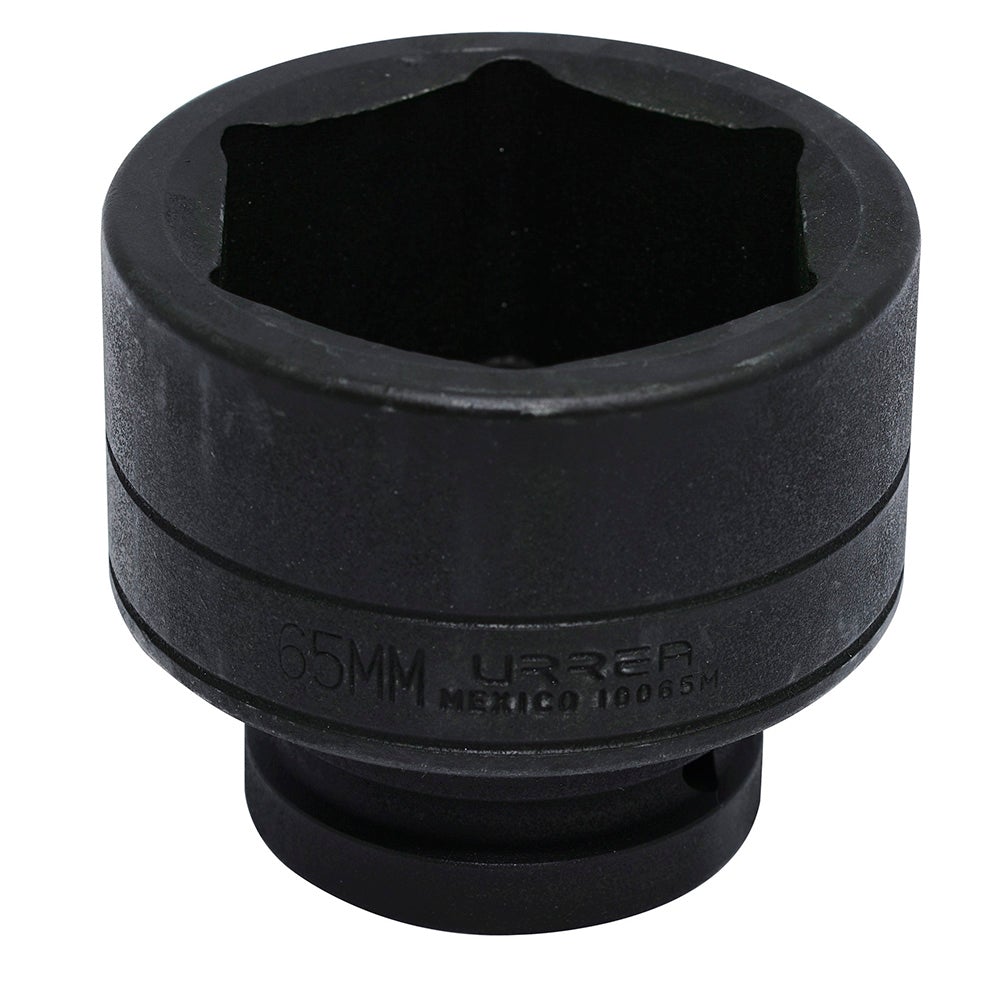 DADO DE IMPACTO MÉTRICO CUADRO DE 1", 6 PUNTAS, 65 MM URREA