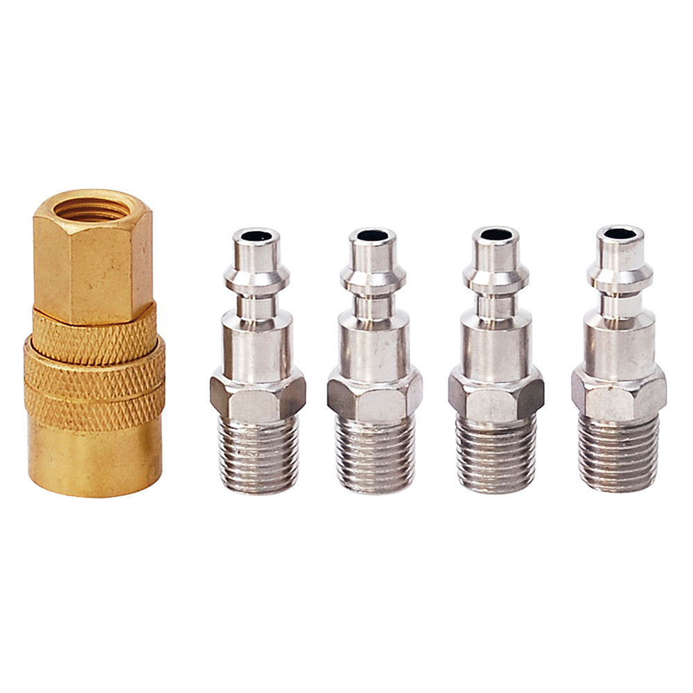 JUEGO DE COPLE Y CONECTORES RÁPIDOS, 5 PIEZAS SURTEK