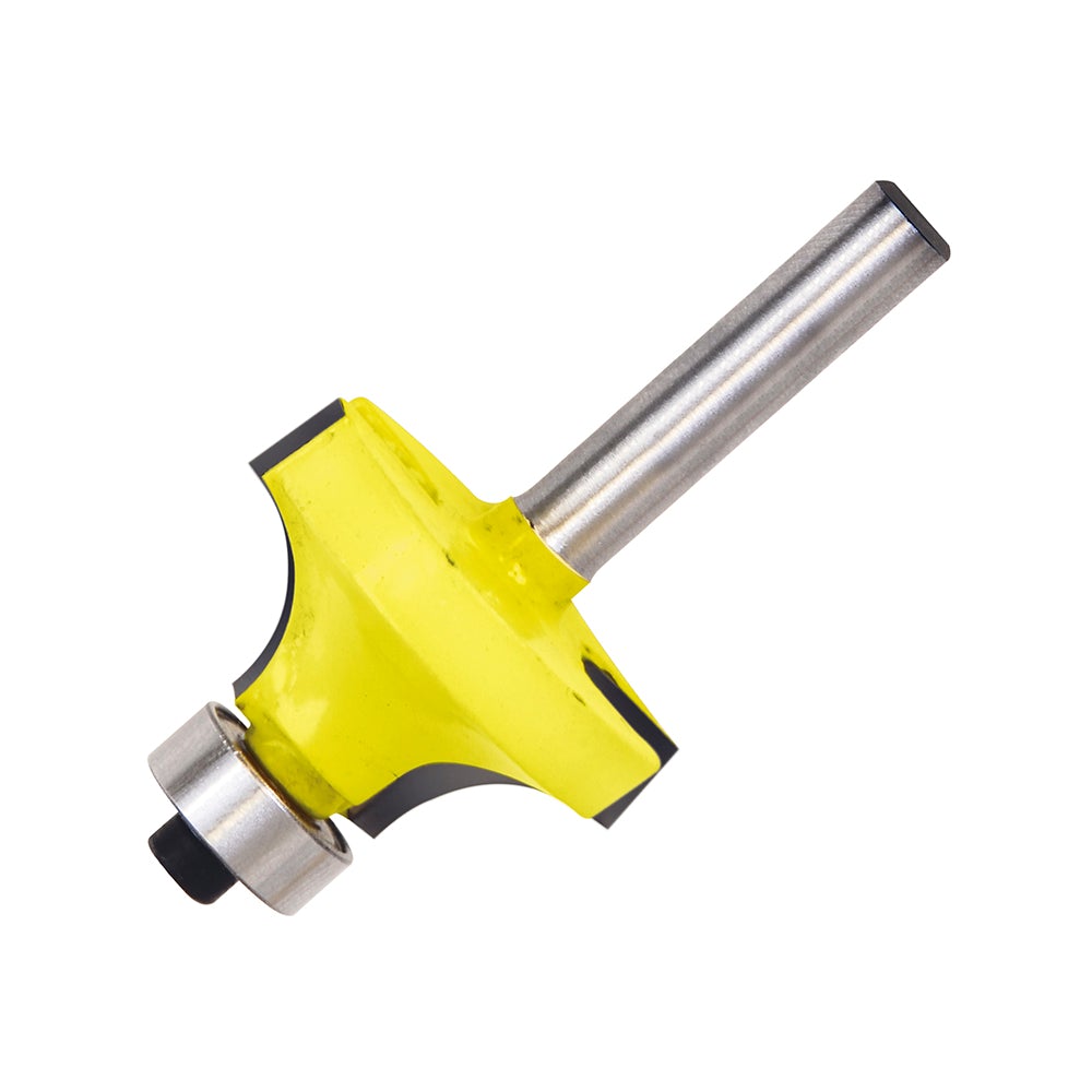 BROCA PARA ROUTER DE ACERO REDONDEADORA DE MOLDURA CON BALERO 1-1/2" ZANCO DE 1/4" SURTEK