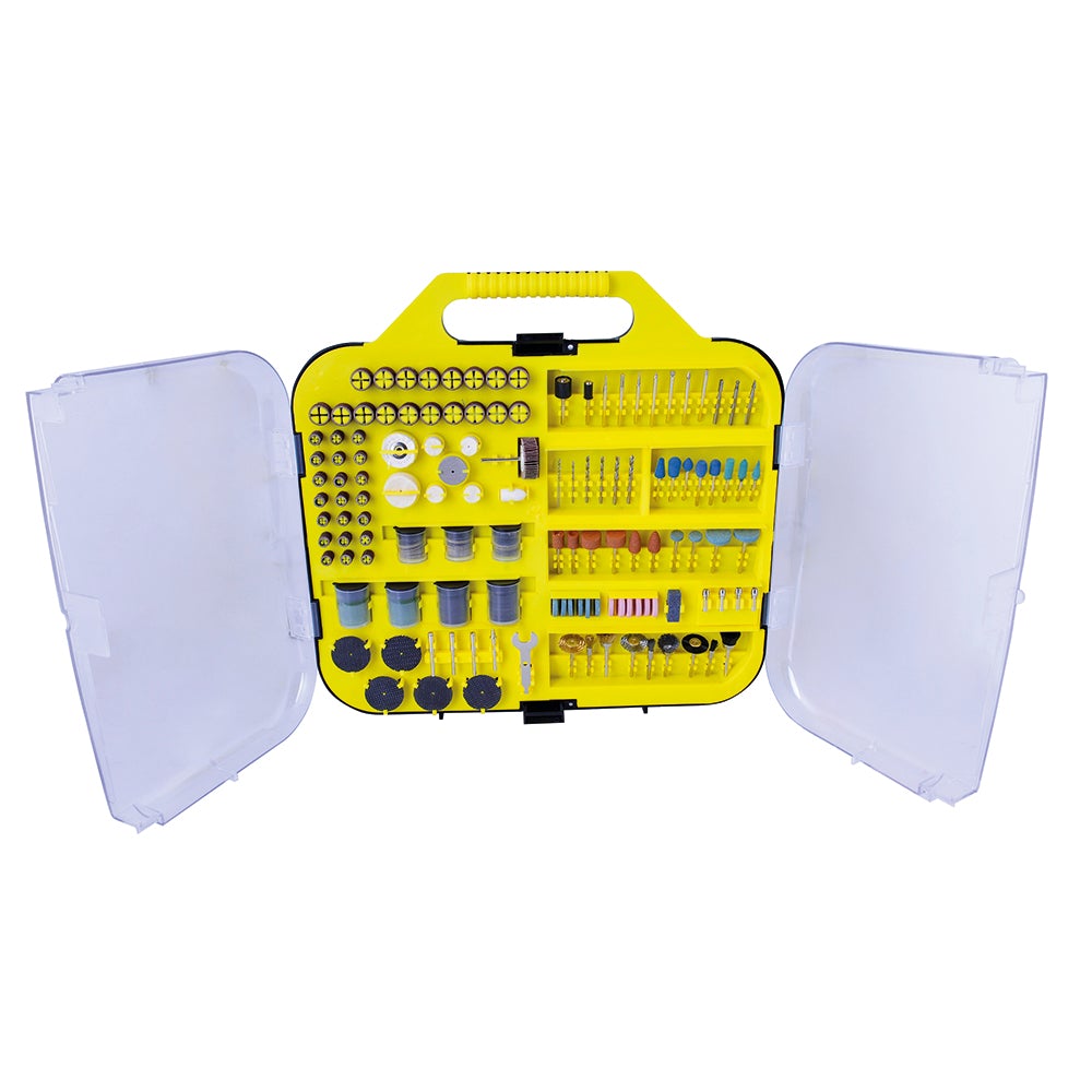 JUEGO DE ACCESORIOS PARA MOTO TOOL, 250 PIEZAS SURTEK