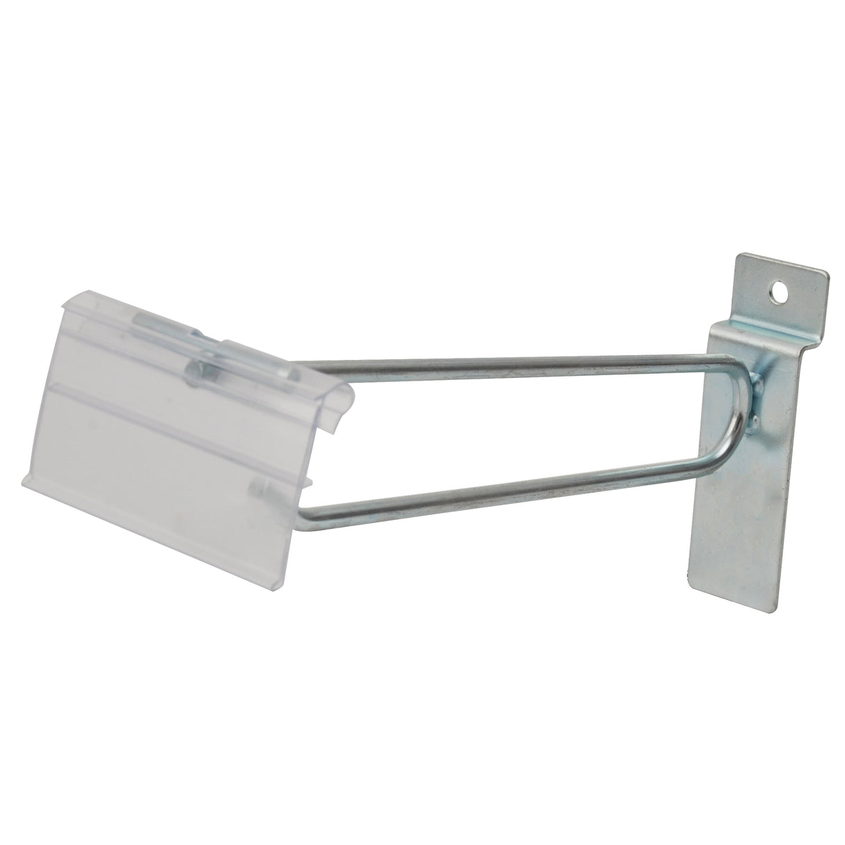 GANCHO PARA PANEL RANURADO CON PRECIADOR PLÁSTICO, 8" SURTEK