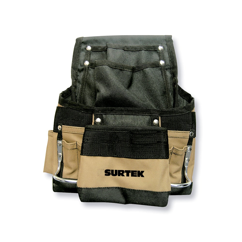 PORTAHERRAMIENTAS CON 13 BOLSILLOS DE TELA SURTEK