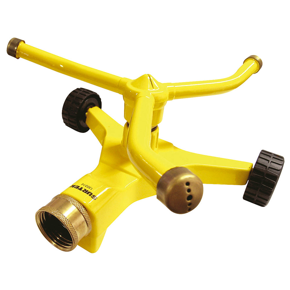 ASPERSOR ESTACIONARIO DE 3 BRAZOS CON BASE CON RUEDAS 3/4" GHT SURTEK