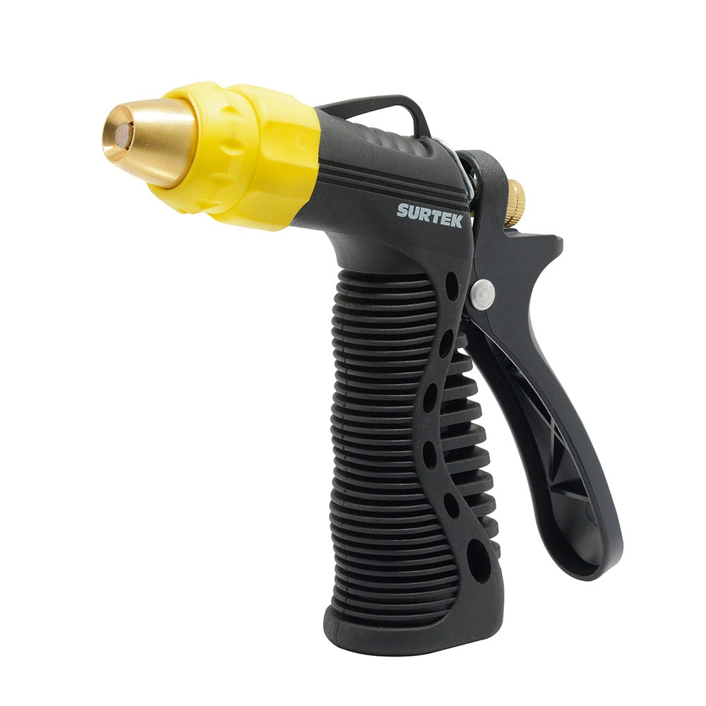 PISTOLA PARA RIEGO CON RECUBRIMIENTO DE PVC CON BOQUILLA METÁLICA REGULABLE 3/4" GHT SURTEK