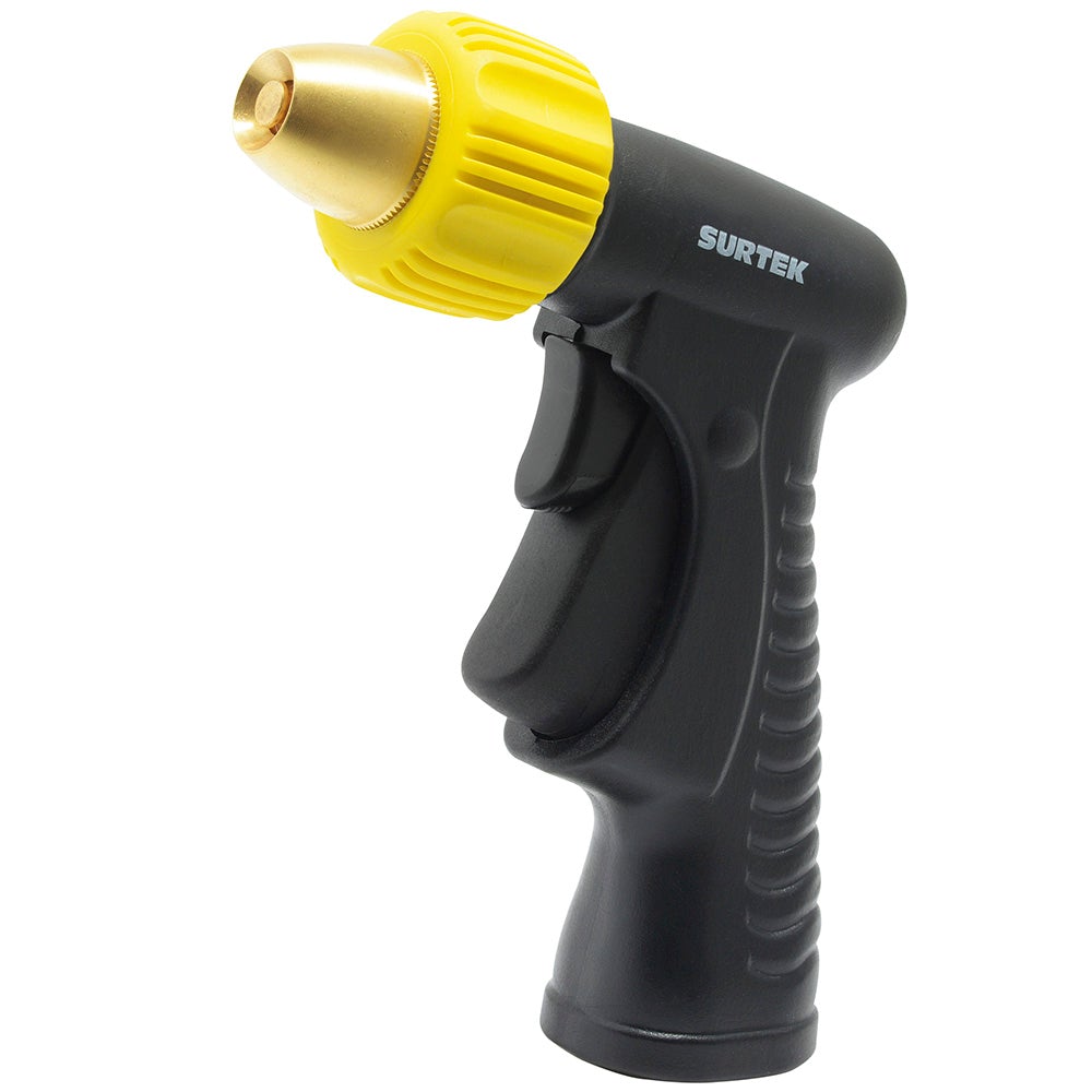 PISTOLA PARA RIEGO CON RECUBRIMIENTO DE PVC AUTOMÁTICA CON BOQUILLA METÁLICA 3/4" GHT SURTEK