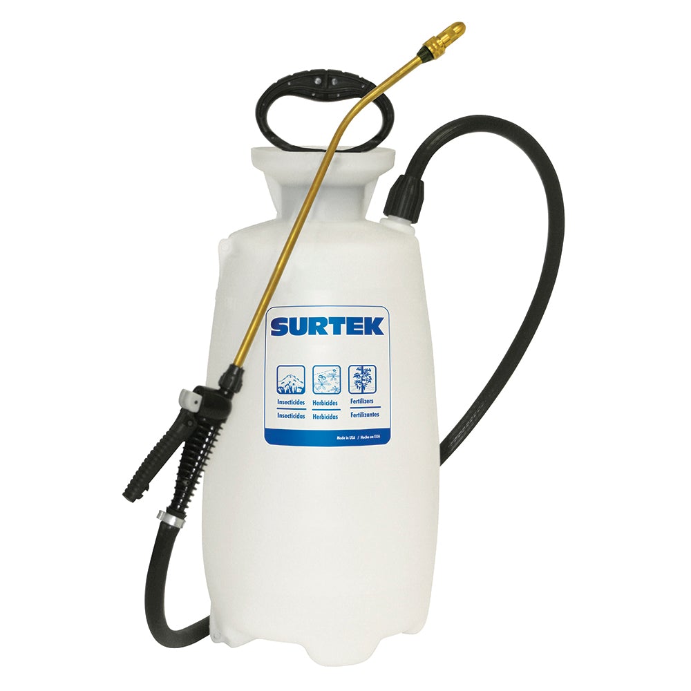 FUMIGADOR 11 LT, CON VARILLA Y BOQUILLA METÁLICA SURTEK
