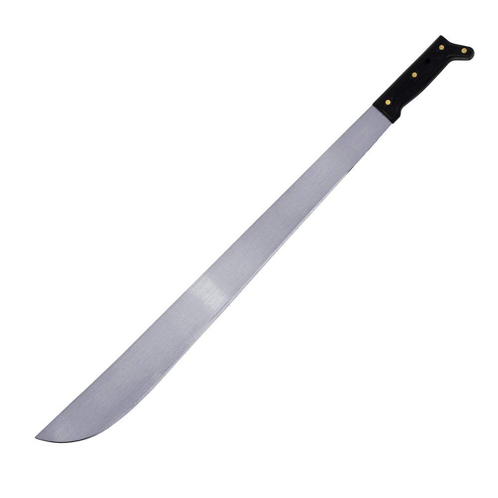 MACHETE TROQUELADO CON MANGO NEGRO RECTO 24" SURTEK