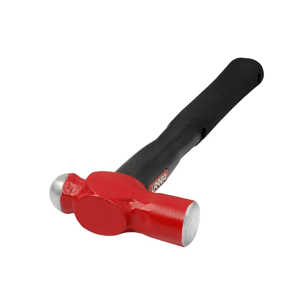 MARTILLO DE BOLA IRROMPIBLE CON MANGO RUBBER GRIP DE 14", 16 OZ URREA