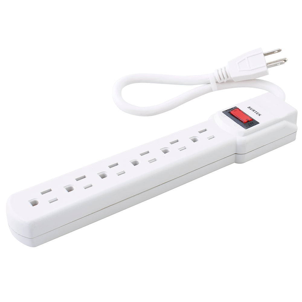 MULTICONTACTO 6 ENTRADAS CABLE 30 CM SURTEK