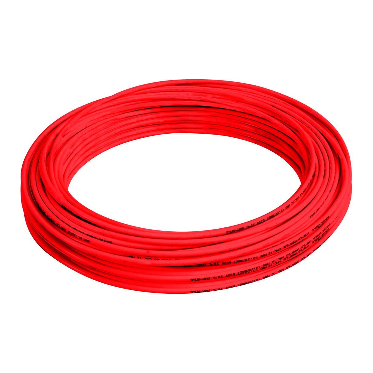 CABLE ELÉCTRICO THW CAL 8 100 M , COLOR ROJO SURTEK