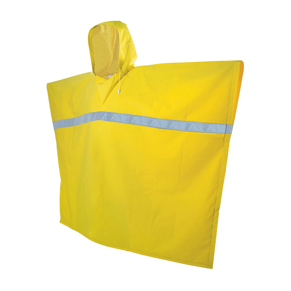 PONCHO IMPERMEABLE CON CINTAS REFLEJANTES UNITALLA SURTEK