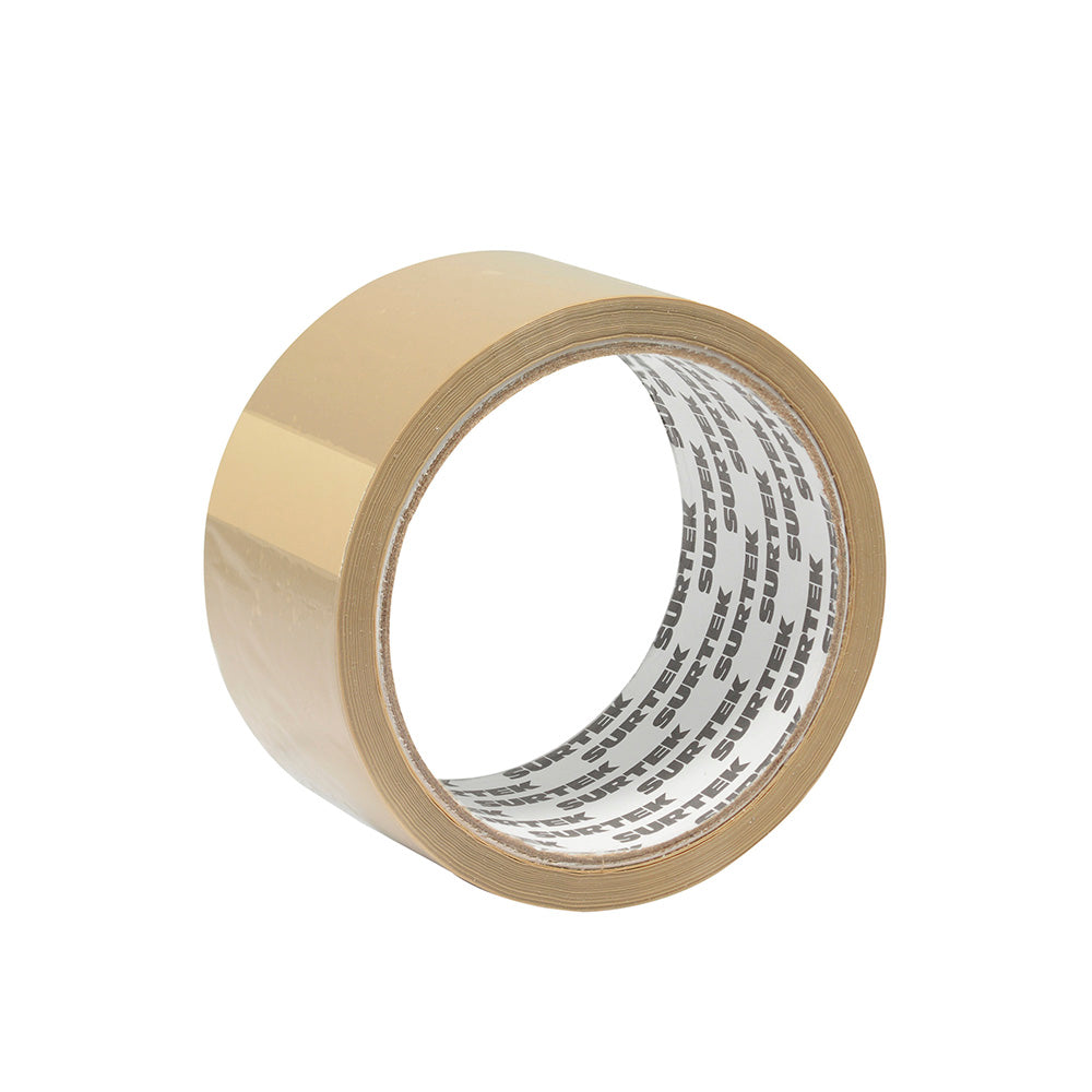 CINTA CANELA HOT MELT PARA EMPAQUE 51 MM X 50 M SURTEK