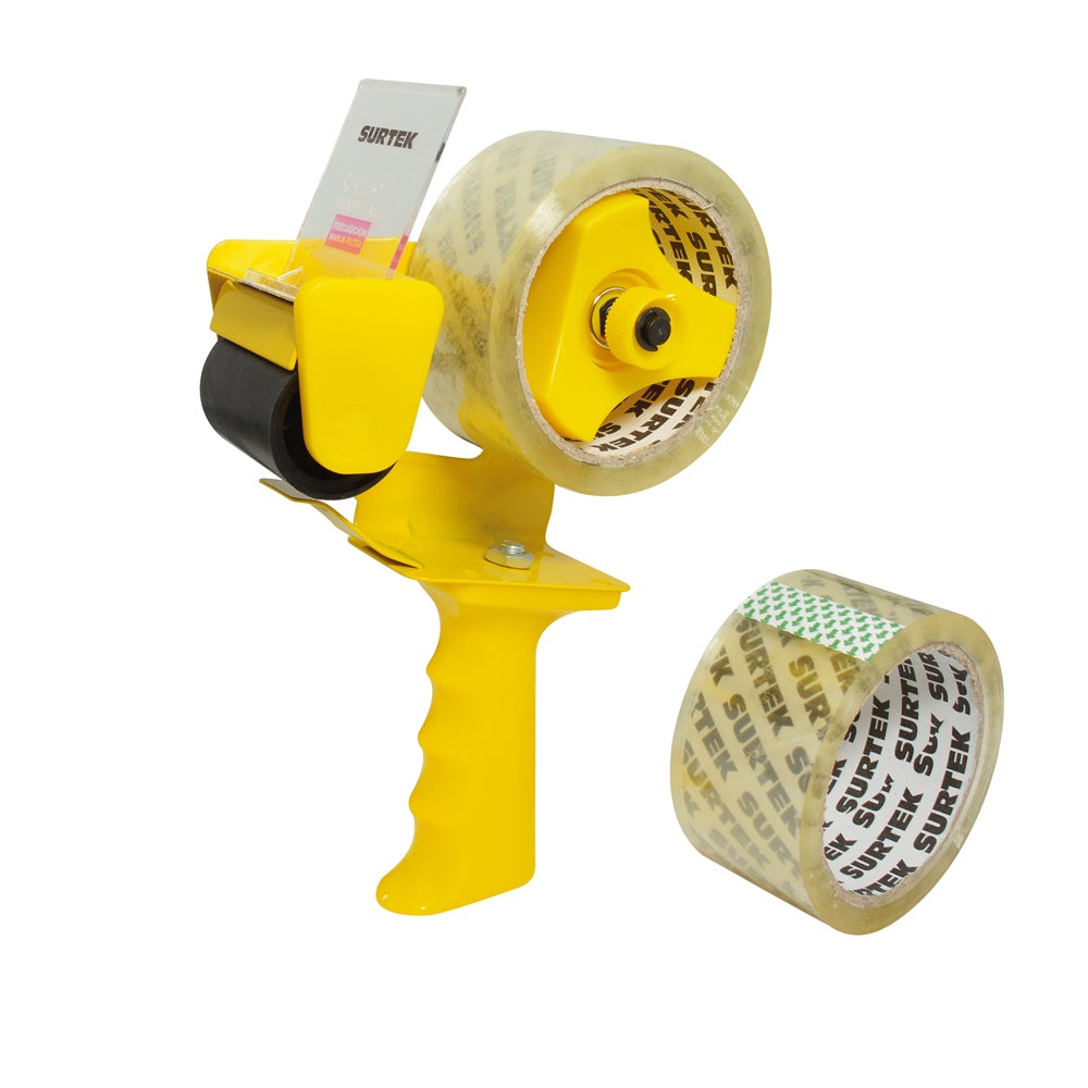 DESPACHADOR CLÁSICO DE CINTA CON 2 CINTAS TRANSPARENTES SURTEK