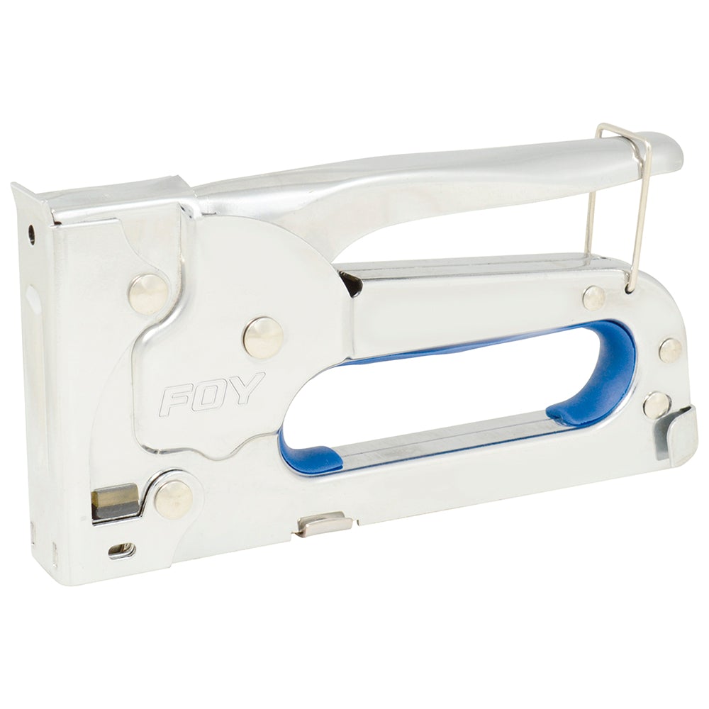 ENGRAPADORA MANUAL TIPO PISTOLA PARA GRAPAS DE 1/4" A 3/8" FOY