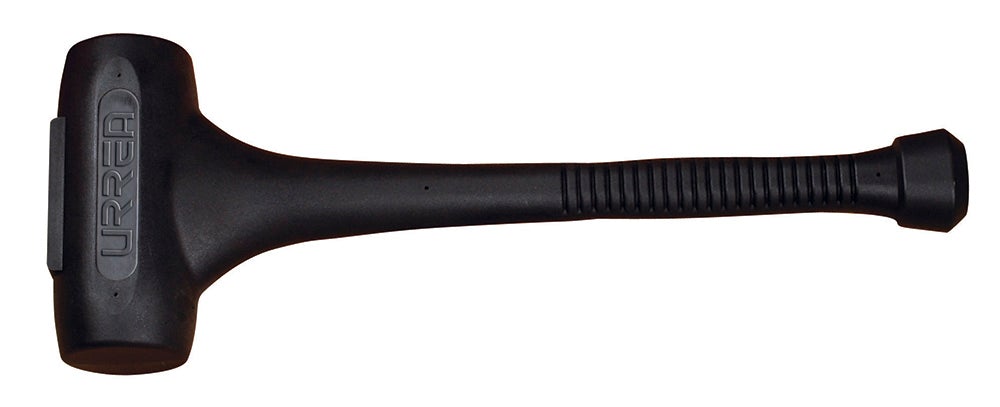 MARRO DE GOLPE SECO DE UNA SOLA PIEZA CON MANGO ANTIDESLIZANTE DE 20", 6 LB URREA