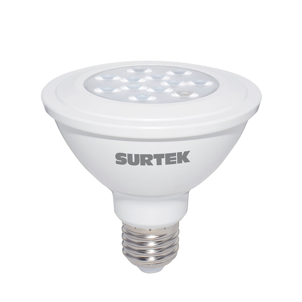 LÁMPARA DE LED, TIPO PAR30, 12 W, LUZ CÁLIDA SURTEK